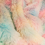 Rainbow Rich Minky Bear Fabric