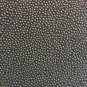 Black Gold Grain Reptile Embossed Vinyl Fabric / 40 Yards Roll