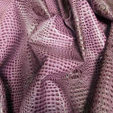 Passion Purple Keys Gator 3D Embossed Vinyl Fabric