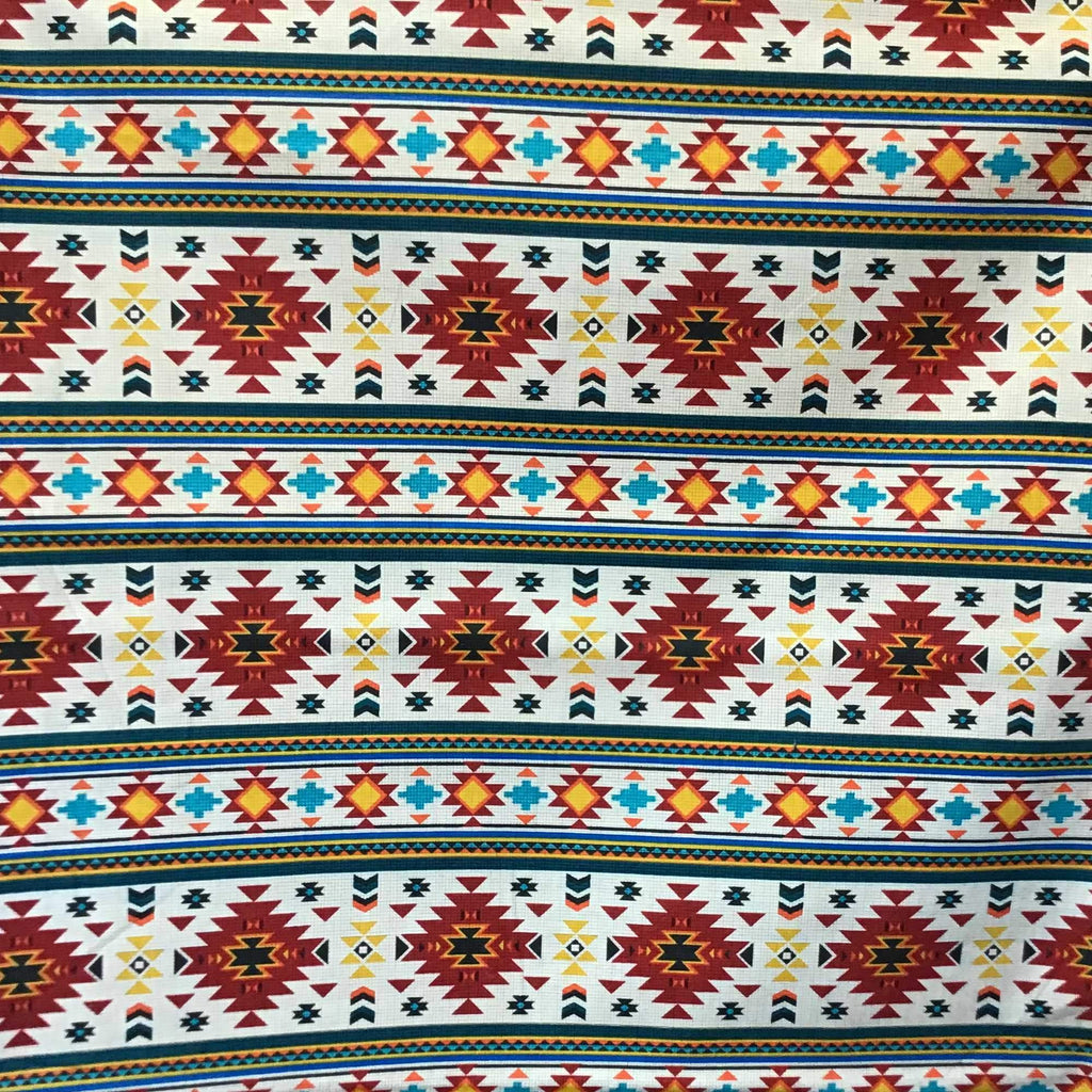 Indian African Ethnic Pattern 1 Design 100% Cotton Fabric