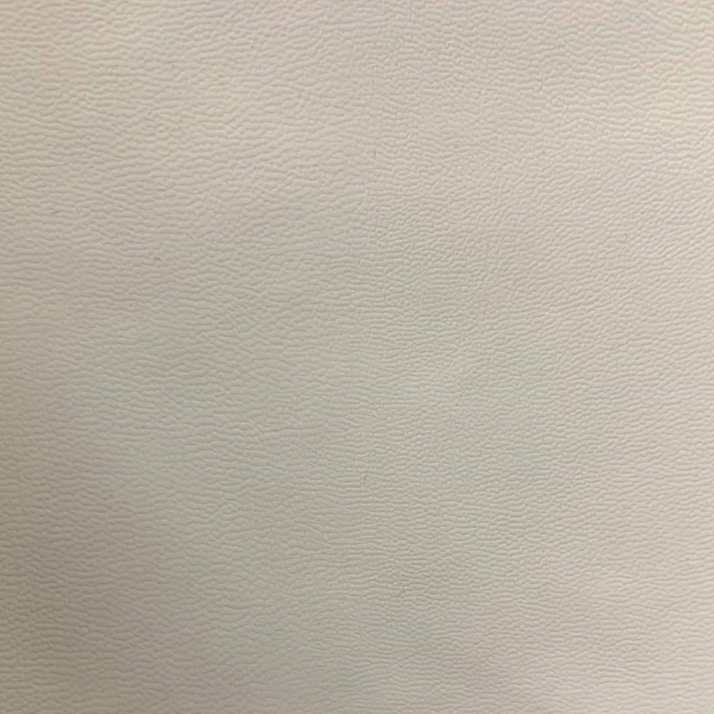 White 0.9 mm Thickness Soft Semi-PU Faux Leather Vinyl Fabric