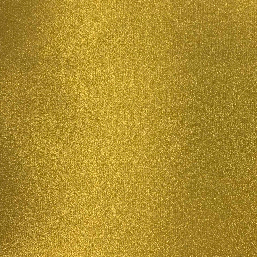 Gold Glossy Faux Leather Upholstery Patent Vinyl Fabric / 40 Yards Roll