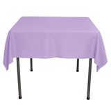 Lavender Polyester Overlay Tablecloth 60" x 60"