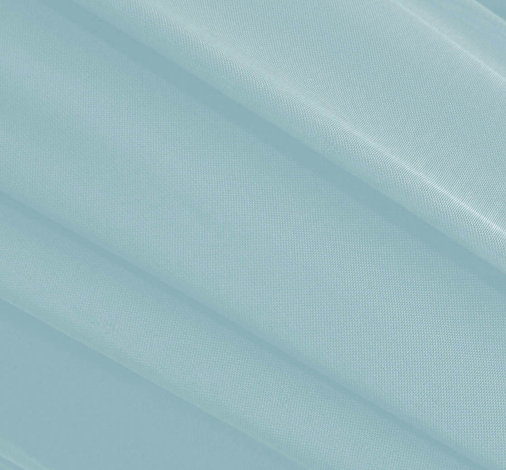 Baby Blue Stretch Mesh Fabric