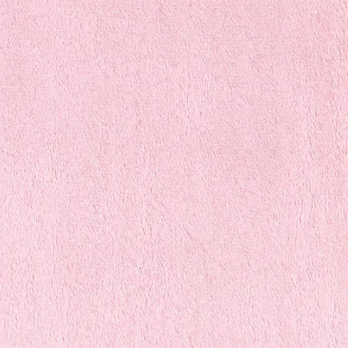Light Pink Solid Minky Fabric