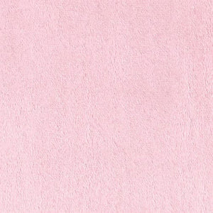 Light Pink Solid Minky Fabric