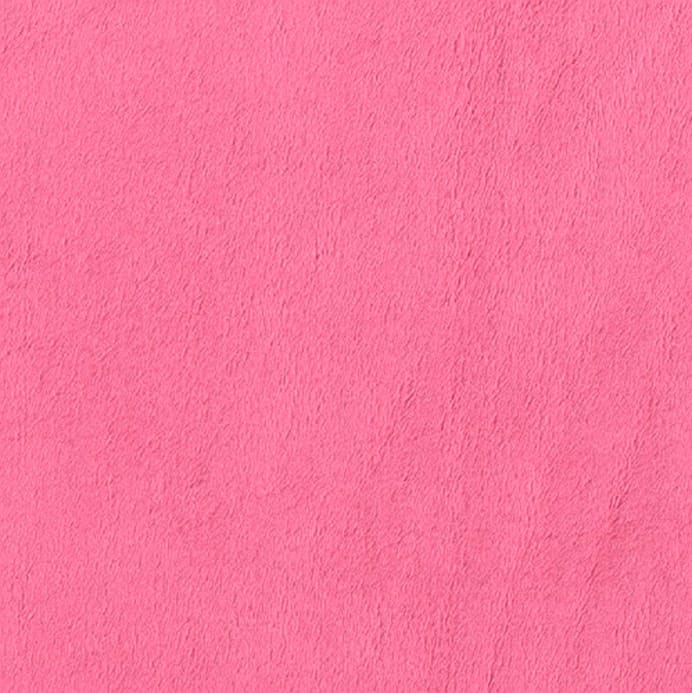 Fuchsia Solid Minky Fabric