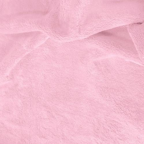 Soft & Minky Light Pink Star Fleece Fabric