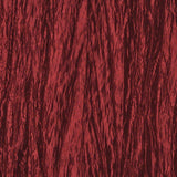 Cranberry Crushed Taffeta Fabric / 50 Yards Roll
