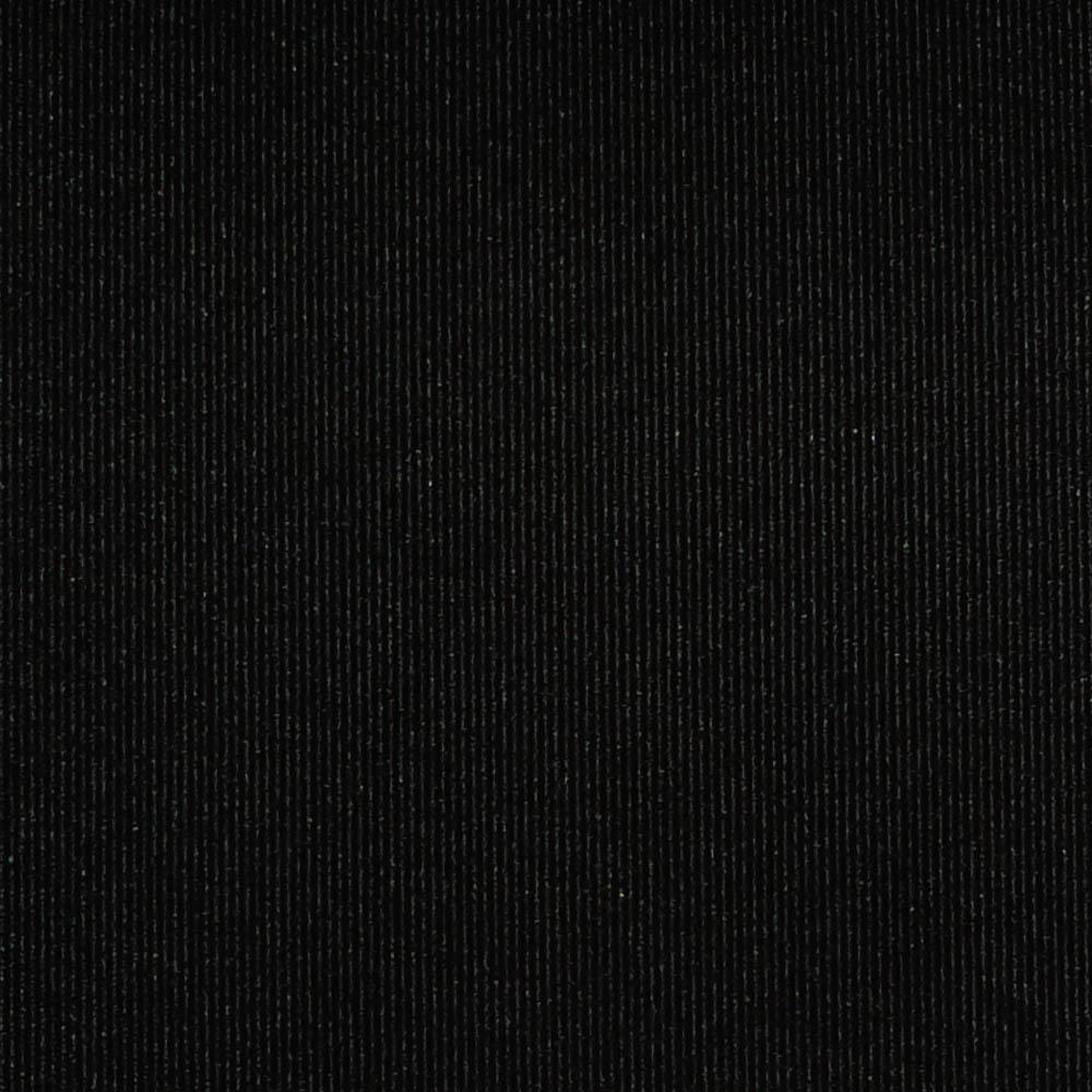 Black Canvas Solution Dyed Acrylic Waterproof Outdoor Fabric