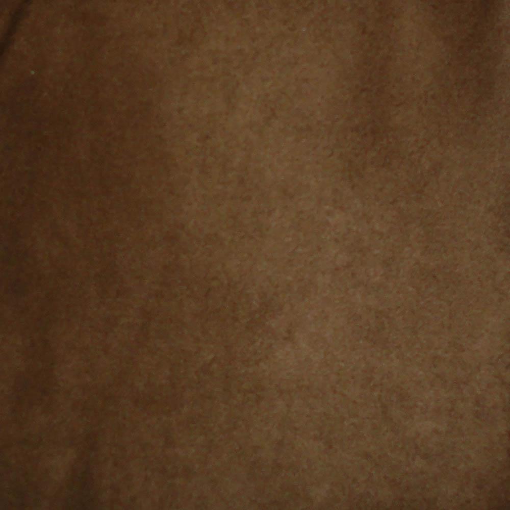Brown Micro Fiber Micro Suede Upholstery Fabric / 50 Yards Roll