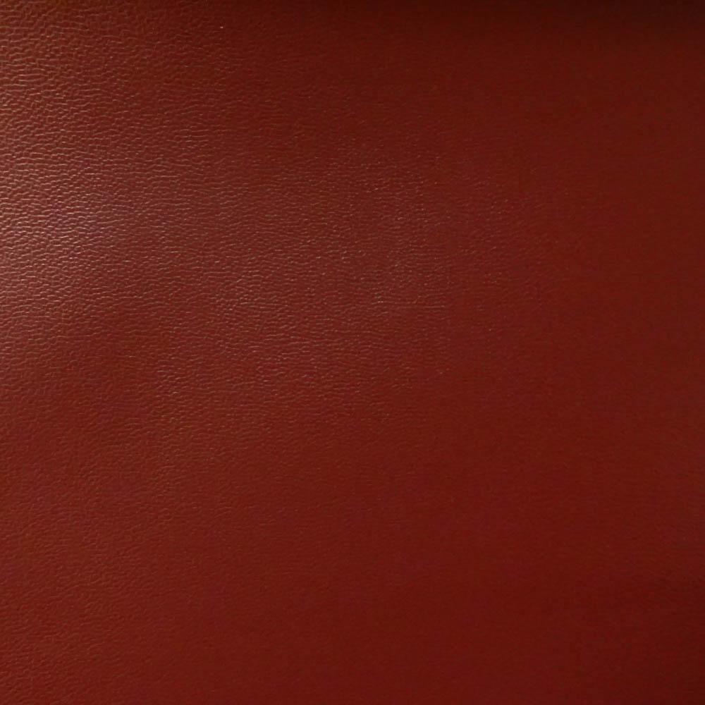 Burgundy 0.9 mm Thickness Soft Semi-PU Faux Leather Vinyl Fabric / 40 Yards Roll