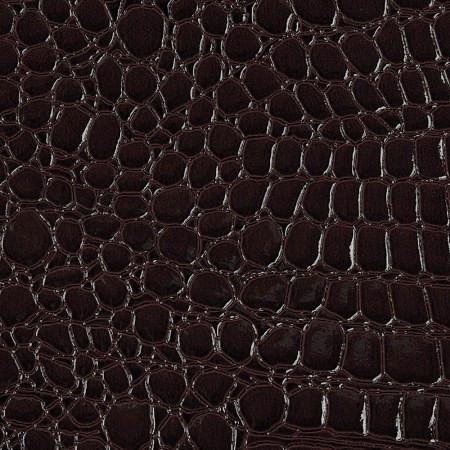 Dark Burgandy Vinyl Crocodile, 55" Inches Wide