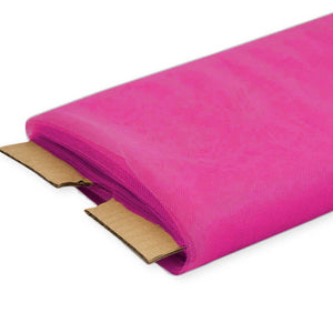 Fuchsia Nylon Tulle Fabric, 54" Inches Wide - 40 Yards By Roll