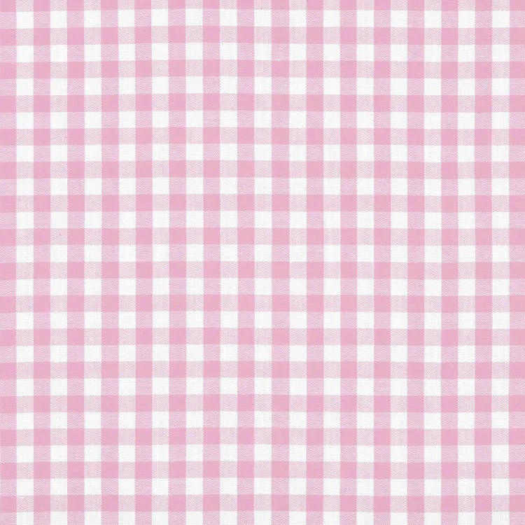 1/4" Inch Pink Checkered Gingham Poly Cotton Fabric