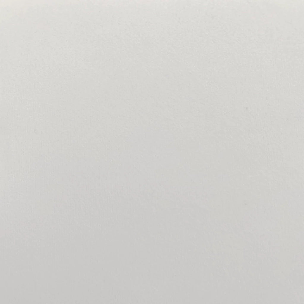 White Luxury Stretch Suede Foam Backed Fabric