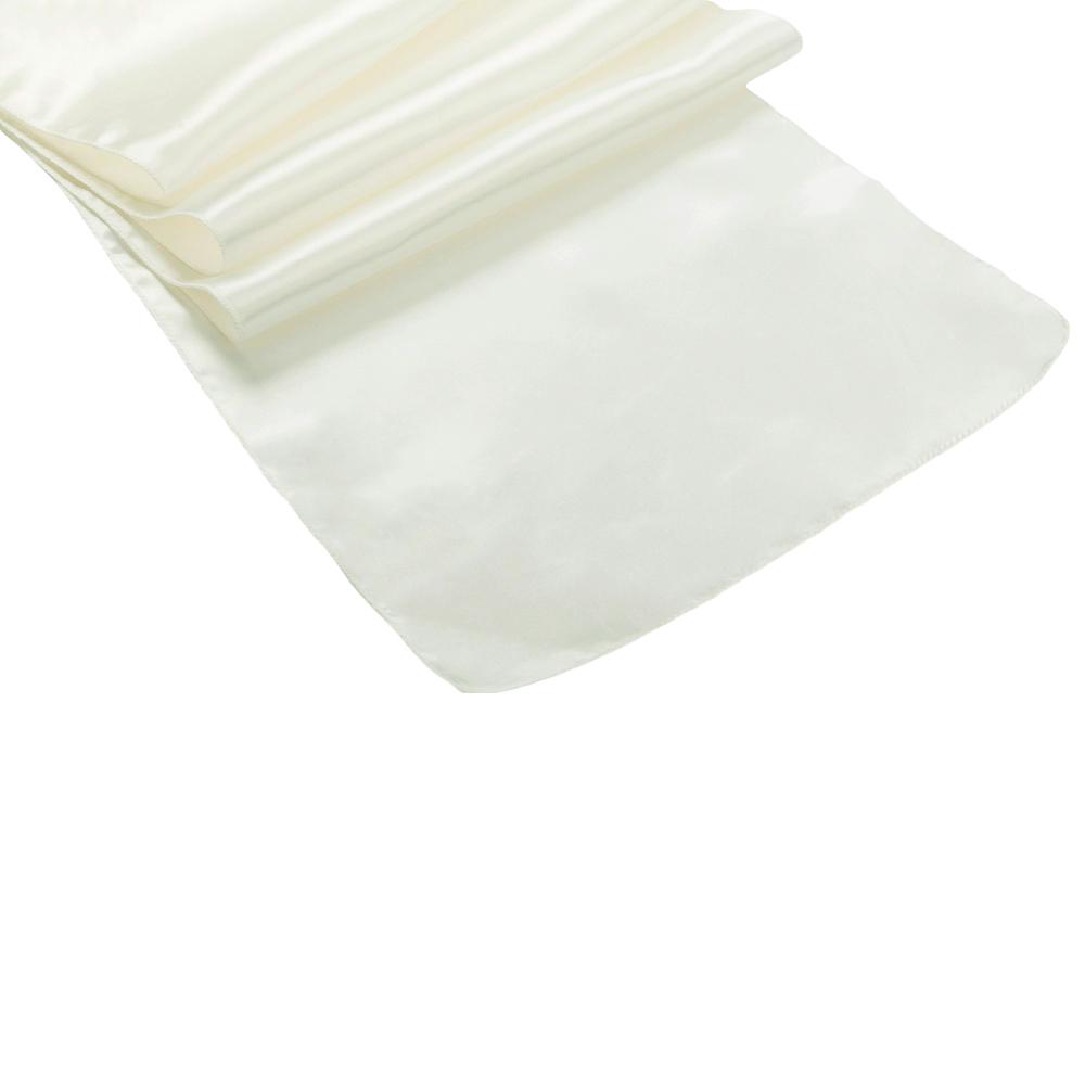 Ivory Satin Runner