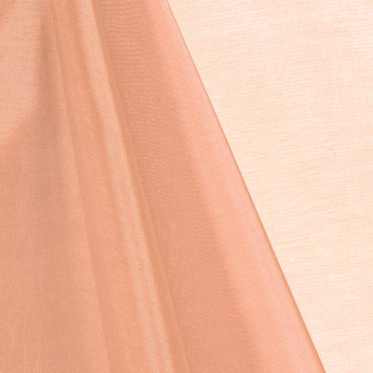 Peach Mirror Organza Fabric