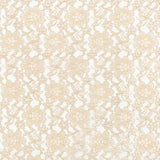 Champagne Floral Raschel Lace Fabric