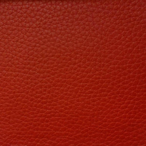 Red 1.0 mm Thickness Textured PVC Faux Leather Vinyl Fabric / 40 Yards Roll