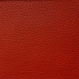 Red 1.0 mm Thickness Textured PVC Faux Leather Vinyl Fabric / 40 Yards Roll