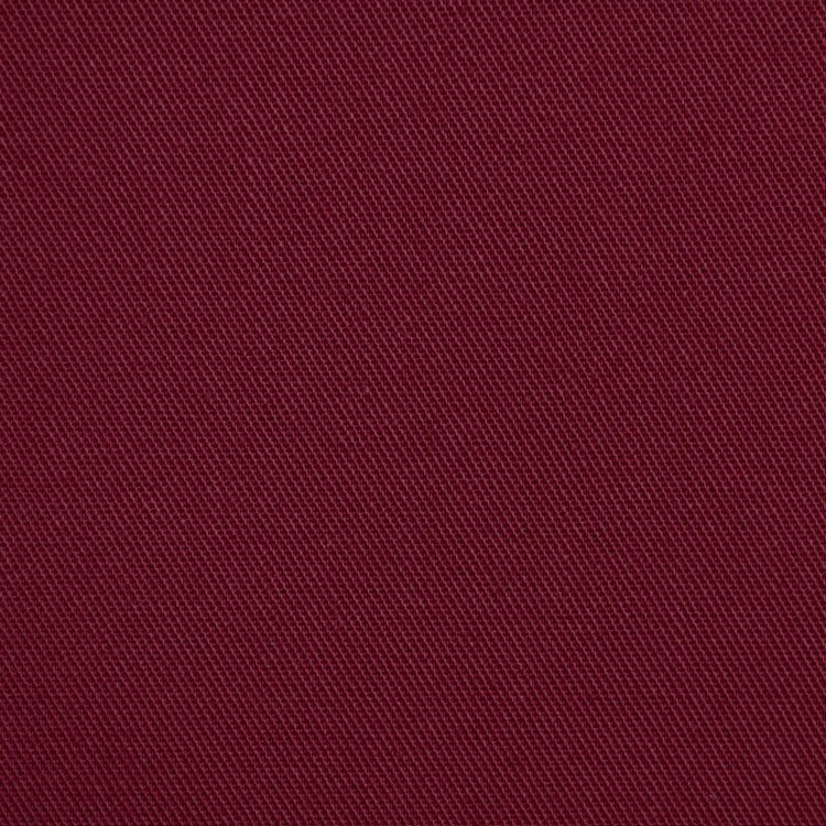 Burgundy Twill Fabric