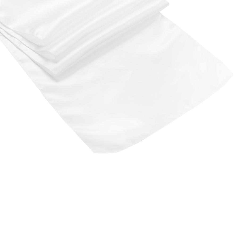 White Satin Runner