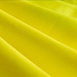 60" Yellow Broadcloth Fabric