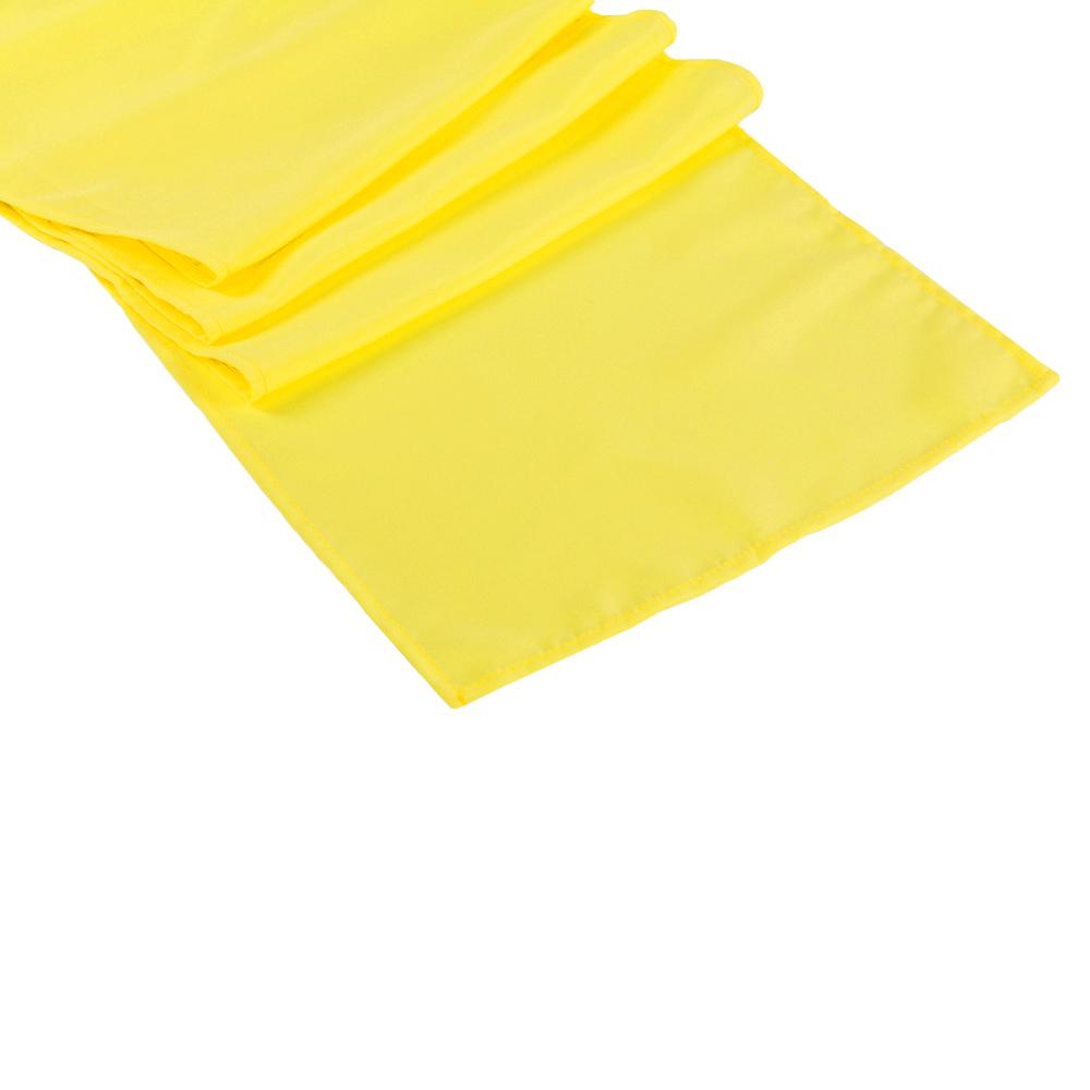Yellow Polyester Table Runner