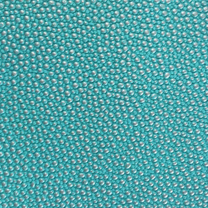 Tiffany Green Silver Grain Reptile Embossed Vinyl Fabric / 40 Yards Roll