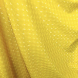 3D Yellow Optical Tiles 4 Way Stretch Spandex Fabric