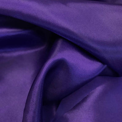 Purple Bridal Satin Fabric