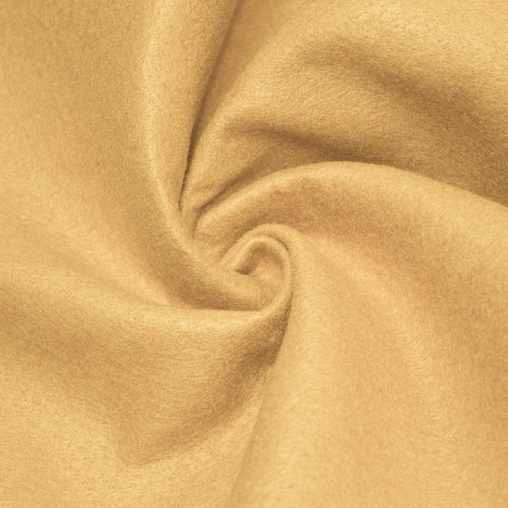 Champagne solid Acrylic Felt Fabric / 20 Yards Roll