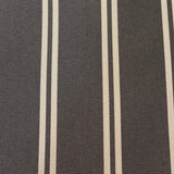 Brown Multi Stripe Canvas Waterproof Outdoor Fabric