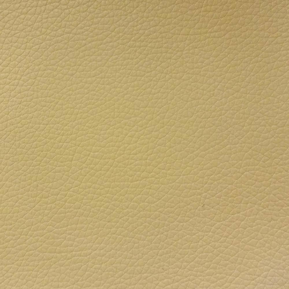Khaki 1.2 mm Thickness Soft PVC Faux Leather Vinyl Fabric / 40 Yards Roll