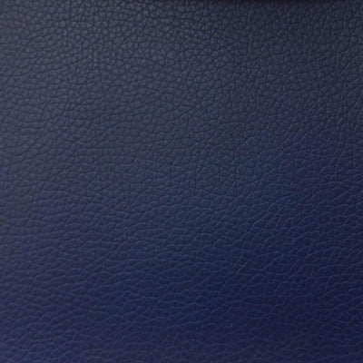 Navy 1.2 mm Thickness Soft PVC Faux Leather Vinyl Fabric / 40 Yards Roll