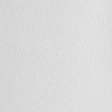 White 1.0 mm Thickness Textured PVC Faux Leather Vinyl Fabric / 40 Yards Roll