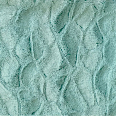 Aqua Rich Minky Stella Fabric