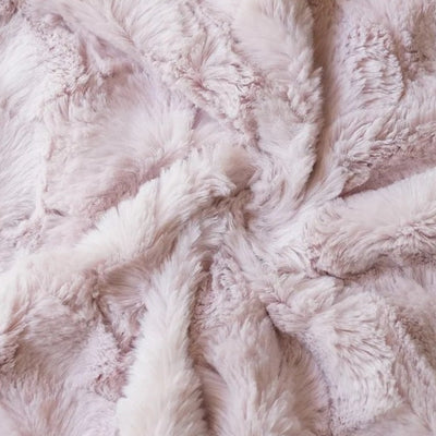 Pink Blush Rich Minky Stella Fabric