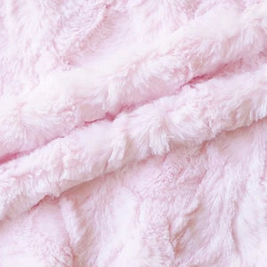 Pink Rich Minky Stella Fabric