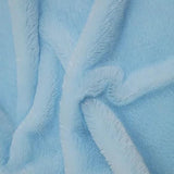 Light Blue Rich Minky Bear Fabric