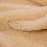 Camel Rich Minky Bear Fabric