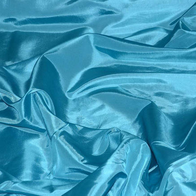 Aqua Taffeta Solid Fabric / 50 Yards Roll