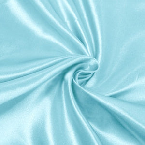 Aqua Green Bridal Satin Fabric