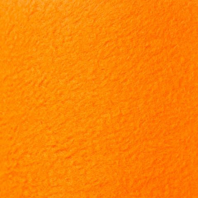 Orange Anti Pill Solid Fleece Fabric / 50 Yards Roll