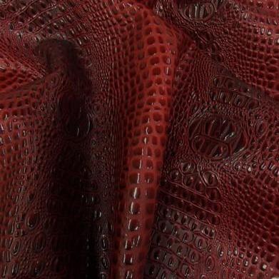 Deadpool Red Keys Gator 3D Embossed Vinyl Fabric