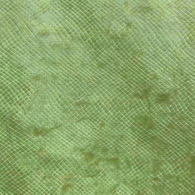Green Iridescent Holo Foil Spandex