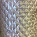 Pink Quilted Polyester Batting Fabric