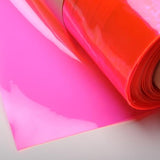 Pink 12 Gauge Tinted Plastic Vinyl Fabric / 25 Yards Roll
