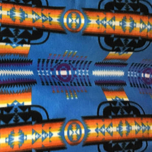 Indian Native American African 9 Print Anti Pill Fleece Fabric